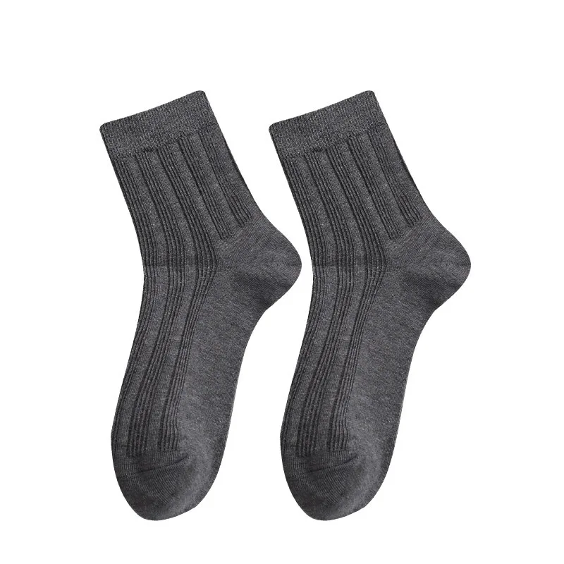 10  pairs  Autumn and Winter Sweat-Absorbent Breathable and Simple Fashion All -Matching Women 's Middle Tube Cotton Socks