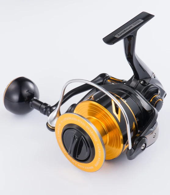 Luresport Spinning Reel Alloy Heavy Fishing Reel High Ratio Jigging Reel  12bb Saltist 4000-10000 Ocean Boat Fish Max Drag 35kg - Fishing Reels -  AliExpress