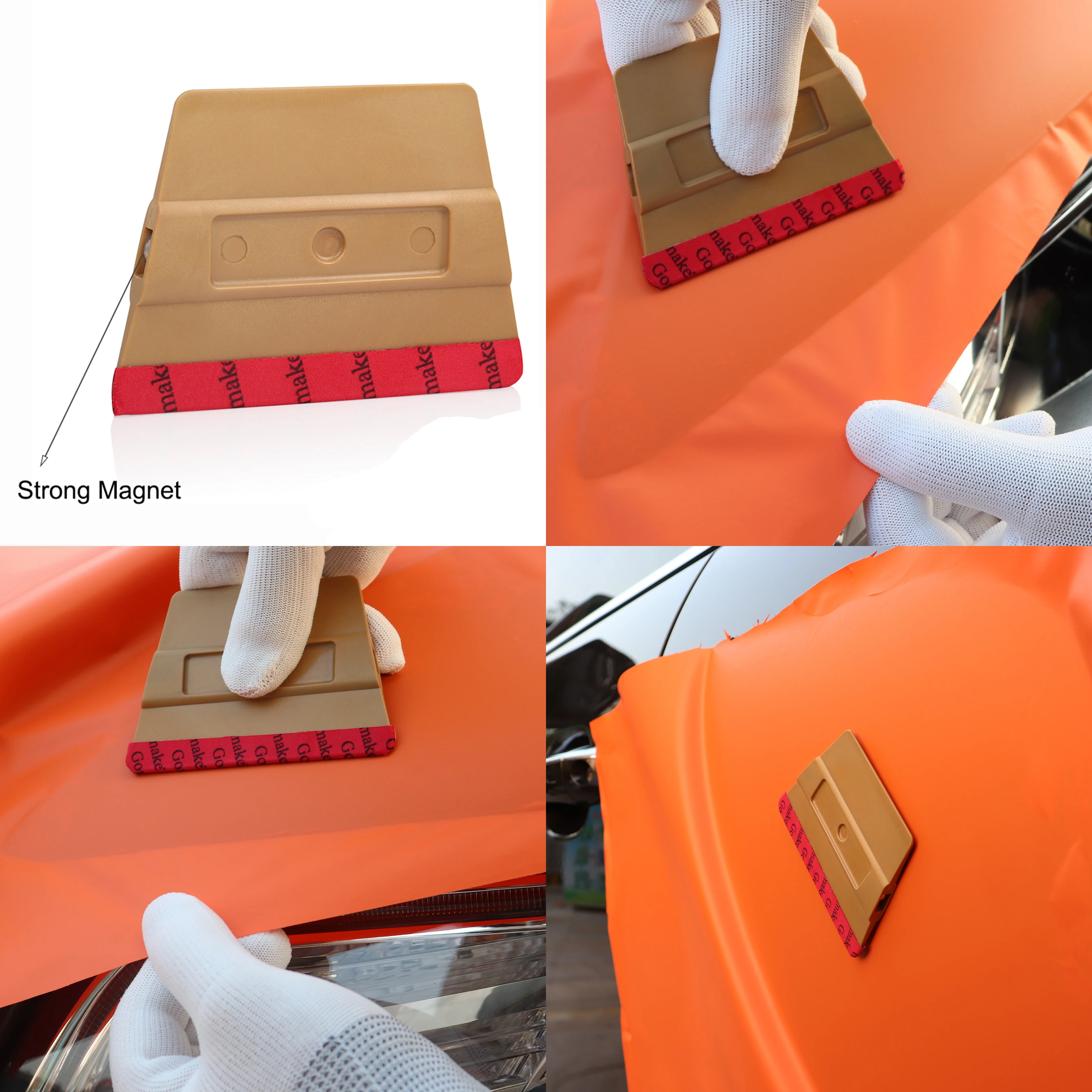 FOSHIO Auto Car Window Tint Install Tool Set Vinyl Wrap Carbon Fiber Foil Film Magnet Squeegee Cutter Car Tinting Accessories