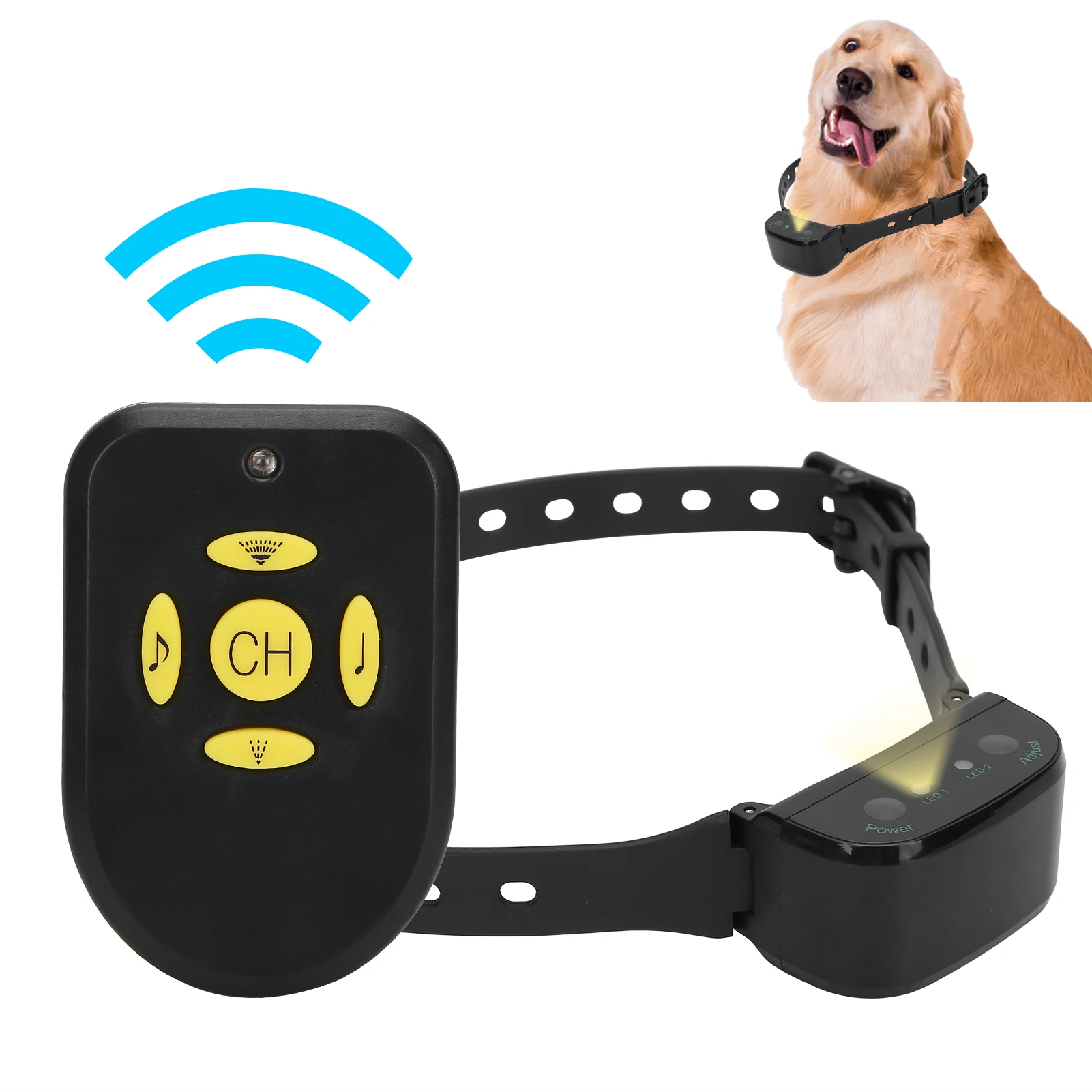 Collar antiladridos para perros, herramientas de para mascotas, Control remoto - AliExpress