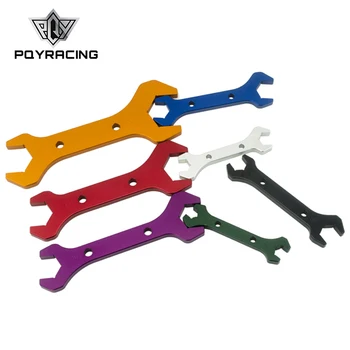 

PQY - AN Aluminum Wrench Hose Fitting Tool Aluminum Spanner Double Ended AN3-AN20(7PCS/SET) PQY-SLW0611-SET