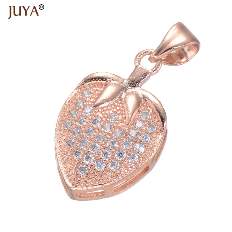 rose gold Juya 8 стилей модный Слон/замок и ключ/детская ножка/лук/Кот/клубника/доллар-кошелек/Подвески в виде рыбьей кости для изготовления ювелирных изделий - Окраска металла: rose gold