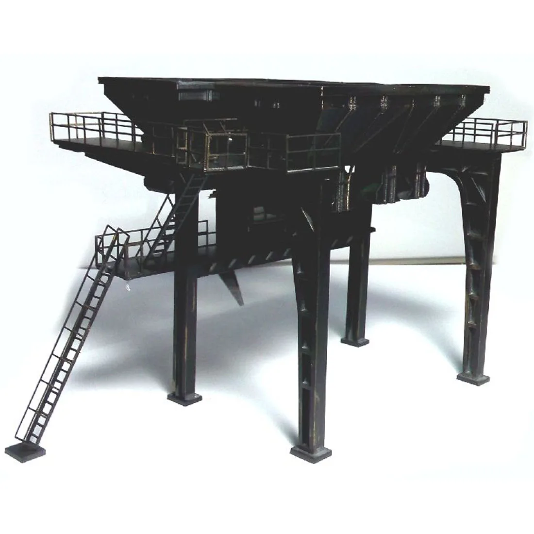 

1:87 HO Scale Large Stoker Funnel Sand Table Train Architectural Scene Model Building Kits