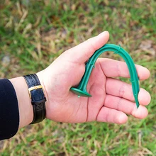 

10Pcs Anchor Stakes Garden Netting Film Support Fixed Pegs Ground Cloth Fastening Barbed Nail Greenhouse Fixation Supplies