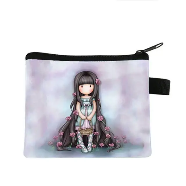 Game Wallet Student Boys And Girls Short Wallet Card Bag Pocket Change Purse Cute Coin Purse Clear Purse Small Pouch coin Bolsa 26