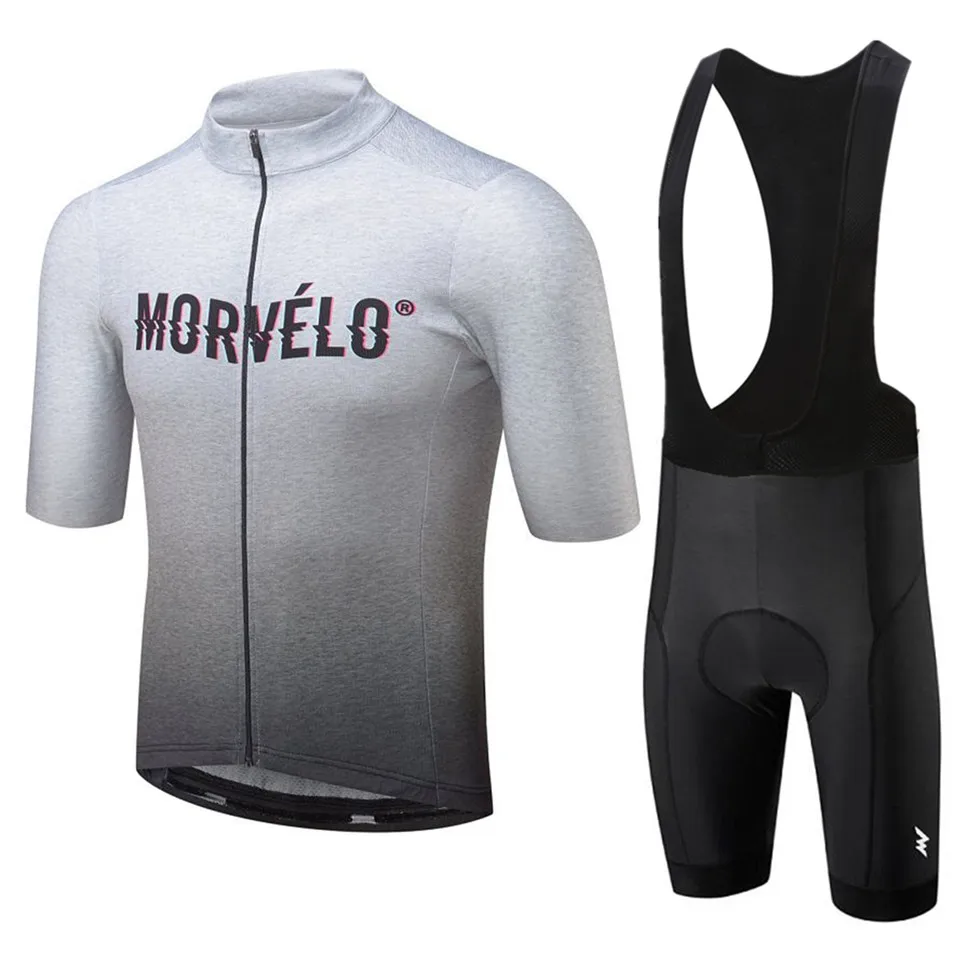 Команда Morvelo велосипедная одежда 3D гелевые прокладки нагрудник шорты трикотажный комплект для велоспорта быстросохнущие Мужские дышащие pro Maillot Culotte