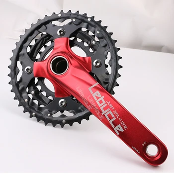 

170mm Bike Crank set Alloy steel Bike Chain ring kit Universal Detachable