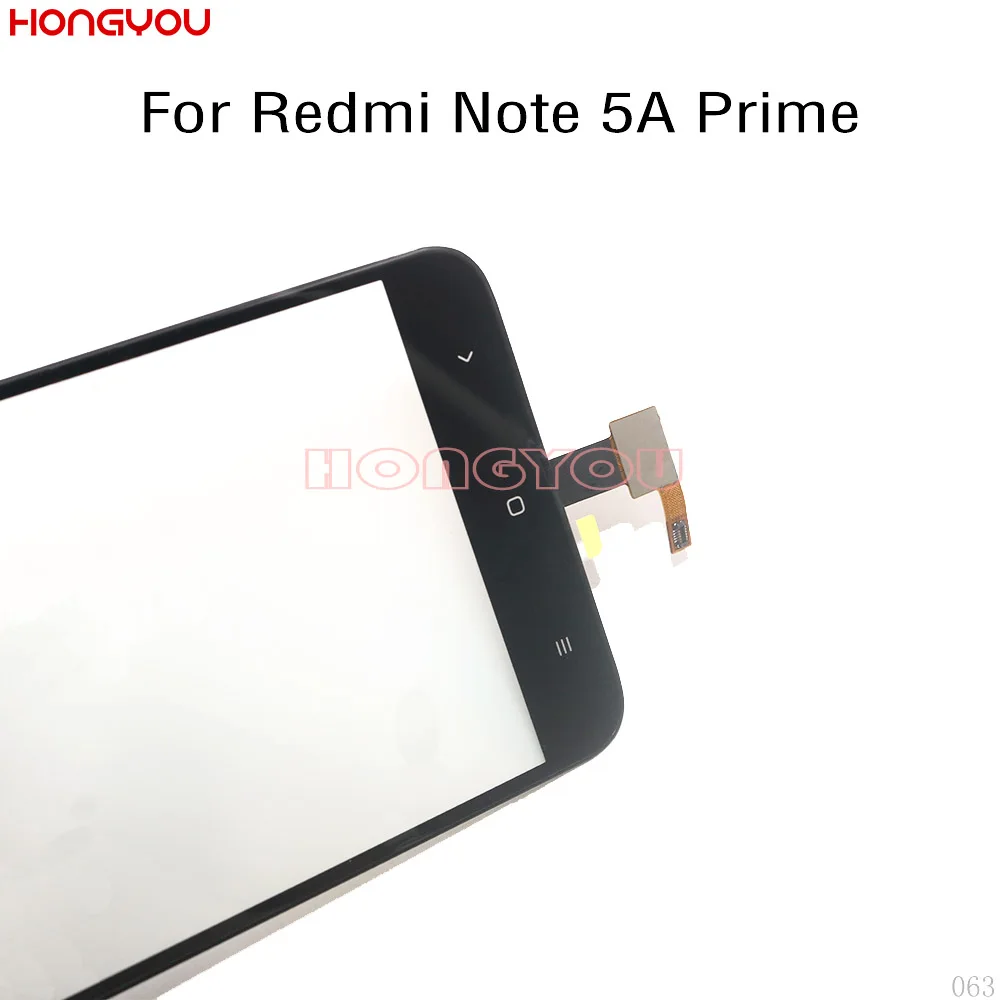Сенсорный экран сенсор ЖК-дисплей дигитайзер передняя внешняя стеклянная передняя панель 5," для Xiaomi Redmi Примечание 5A/NOTE 5A Prime