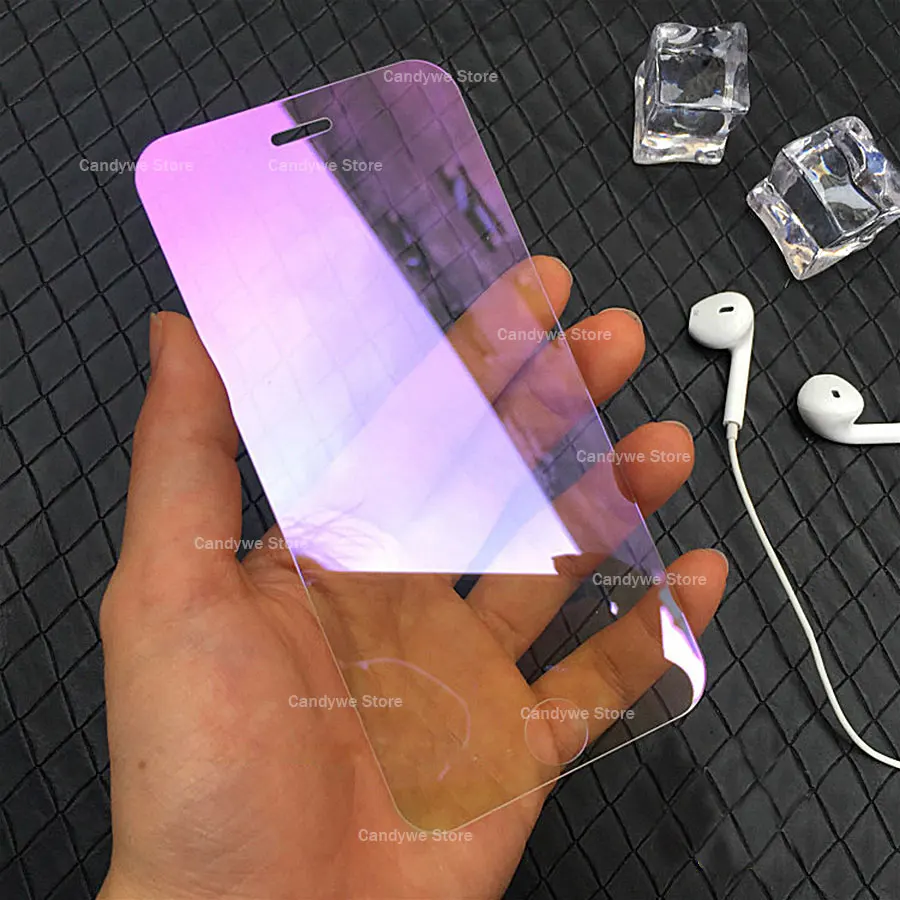 9H красочное зеркало Закаленное стекло протектор экрана для iPhone X XR XS 11 Pro Max SE 2020 6 6S