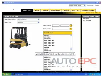 

FOR CAT Forklift MCFA + PUBLICATIONS PARTS catalouge +Service manual 2019 NEW