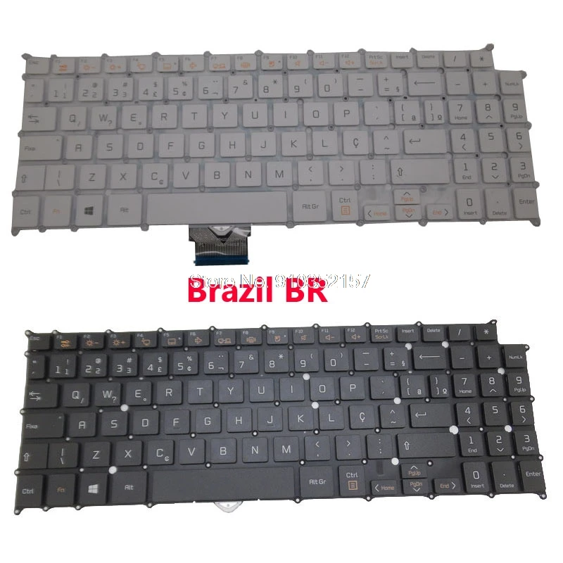

Бразилия BR Клавиатура для LG 15Z960 15ZD960 15Z975 15Z975-G 15ZD975 15ZD975-G LG15Z975 15Z960-G.AA12J 15Z960-G.AA1GJ черный/белый