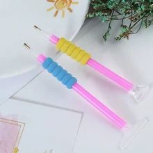 10 шт./упак. ручка Кепки карандаш средства индивидуальной защиты рук рифленая Кепки рукописного ввода мягкие поролоновые ручки Карандаш для детей школьные канцелярские принадлежности