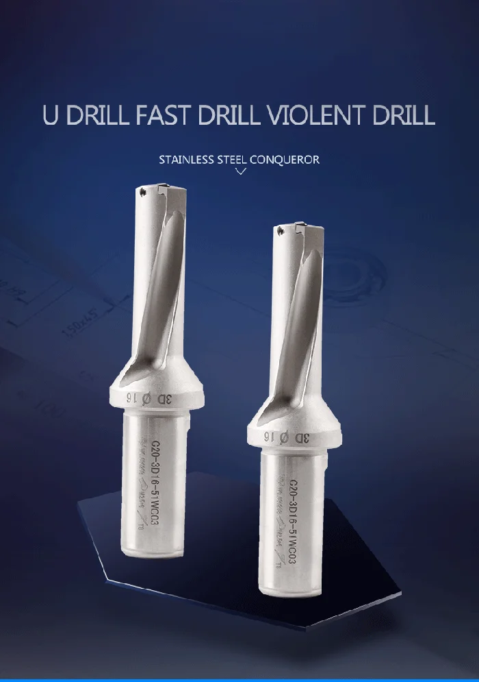 QianChen 15 мм-25 мм 2D WC03 WC04 SP05 SP06 SP07 тип сверла для Wcmt Spmg вставка U DrillingHole, Сменные вставки сверла u сверла