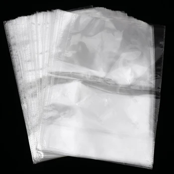 

100pcs Transparent Packaging Bag Perforated Bag Fresh Fruit Packaging Bag Fresh Bag for Home Kitchen