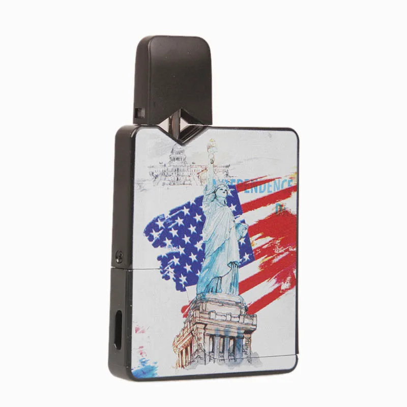 Full Kit Электронная сигарета Ciggo J Box Pod стартовый комплект с Pod для Juul 350 мАч батарея Vape коробка мод испаритель с 0,6 мл емкость Pod - Цвет: Full Kit