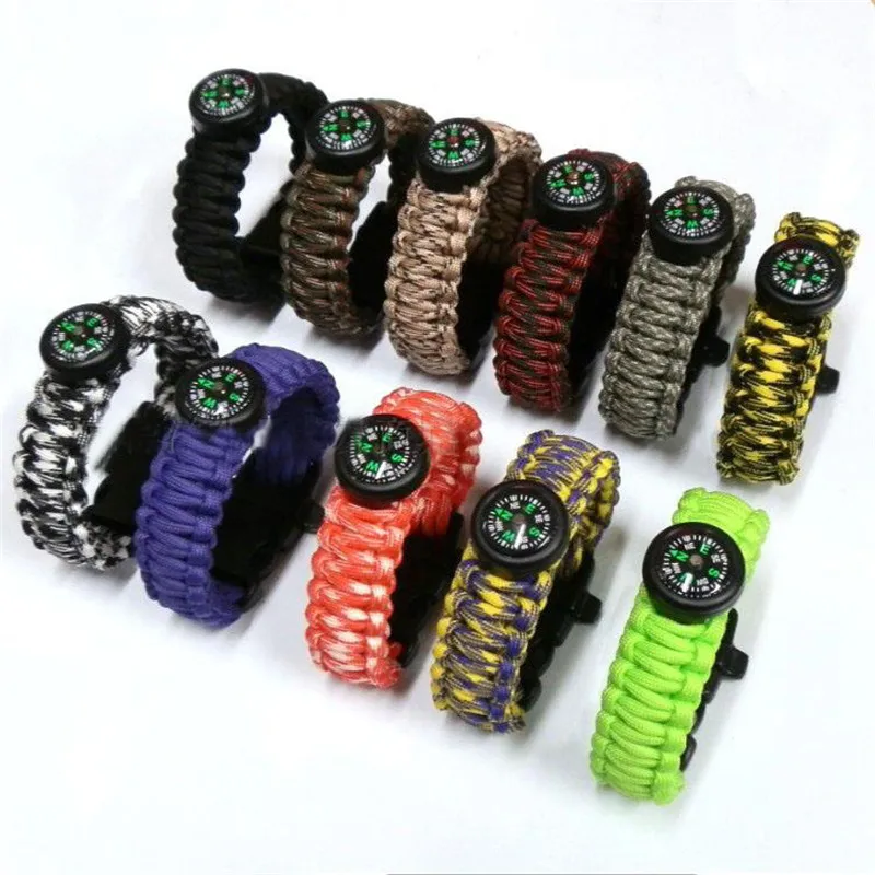 Безопасный браслет из Паракорда Многофункциональный Аварийный Браслет Из