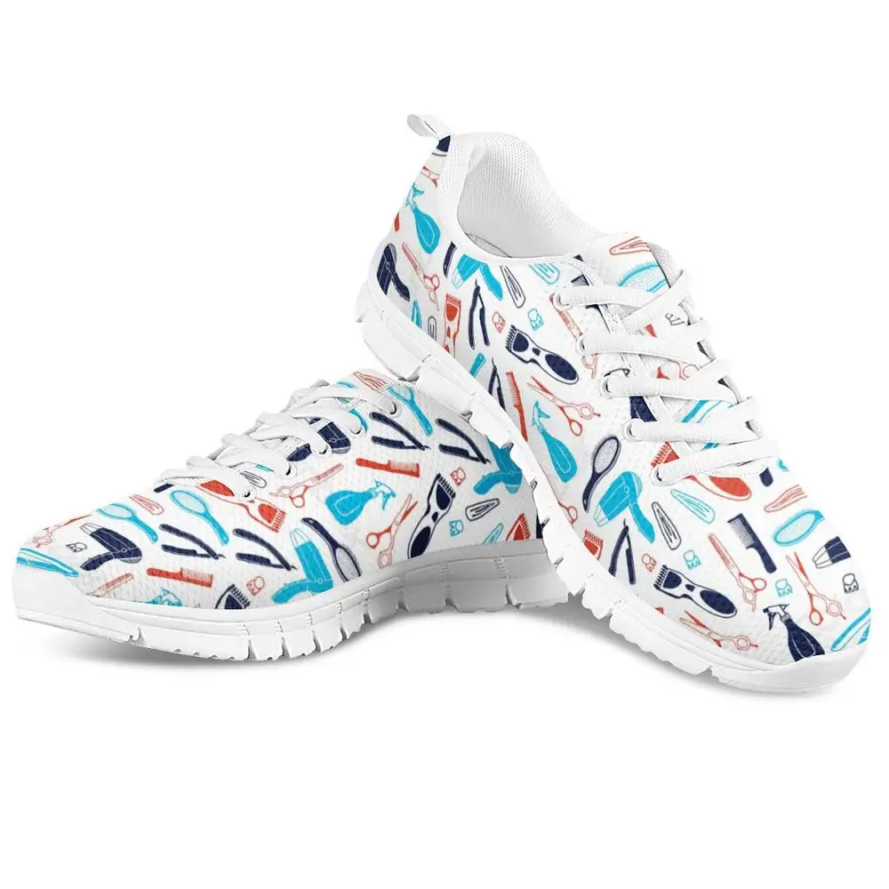 

Hot Sale Haircut Pattern Women Casual Sneakers Flats Female Cute Women's Comfortable Running Shoes Girls Light Sports Shoes