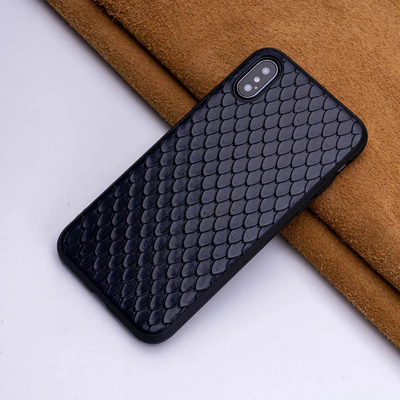 Тип яловая рыбья чешуя чехол для телефона для IPhone X XS Max XR для Apple 5 5S SE 6 6S 7 8 Plus защитный чехол для телефона