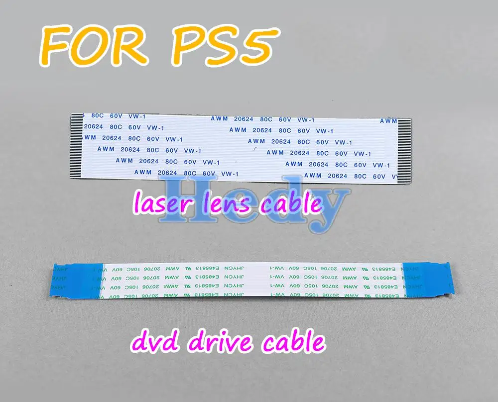 1Pc Di Ricambio Per Sony Ps5 Controller 24Pin Dvd Drive Flex Cable 40Pin Laser Lens Ribbon Cable Per Playstation 5 Console
