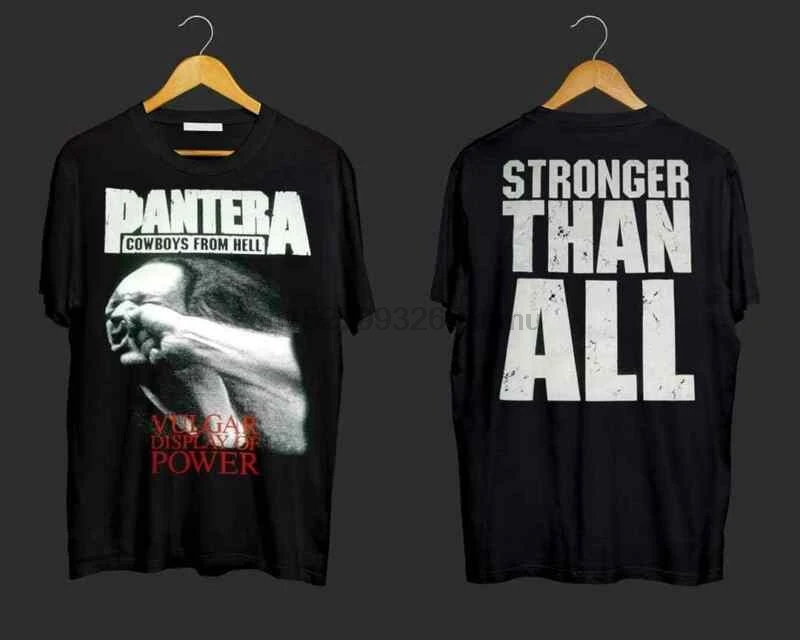 Pantera cowboys из hell vulgar display op power футболка размер США