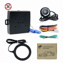12v botão de parada de partida do carro botão de partida do motor botão de início de alarme bloqueio keyless sistema de porta botão de pressão tátil botões-roubo navio livre