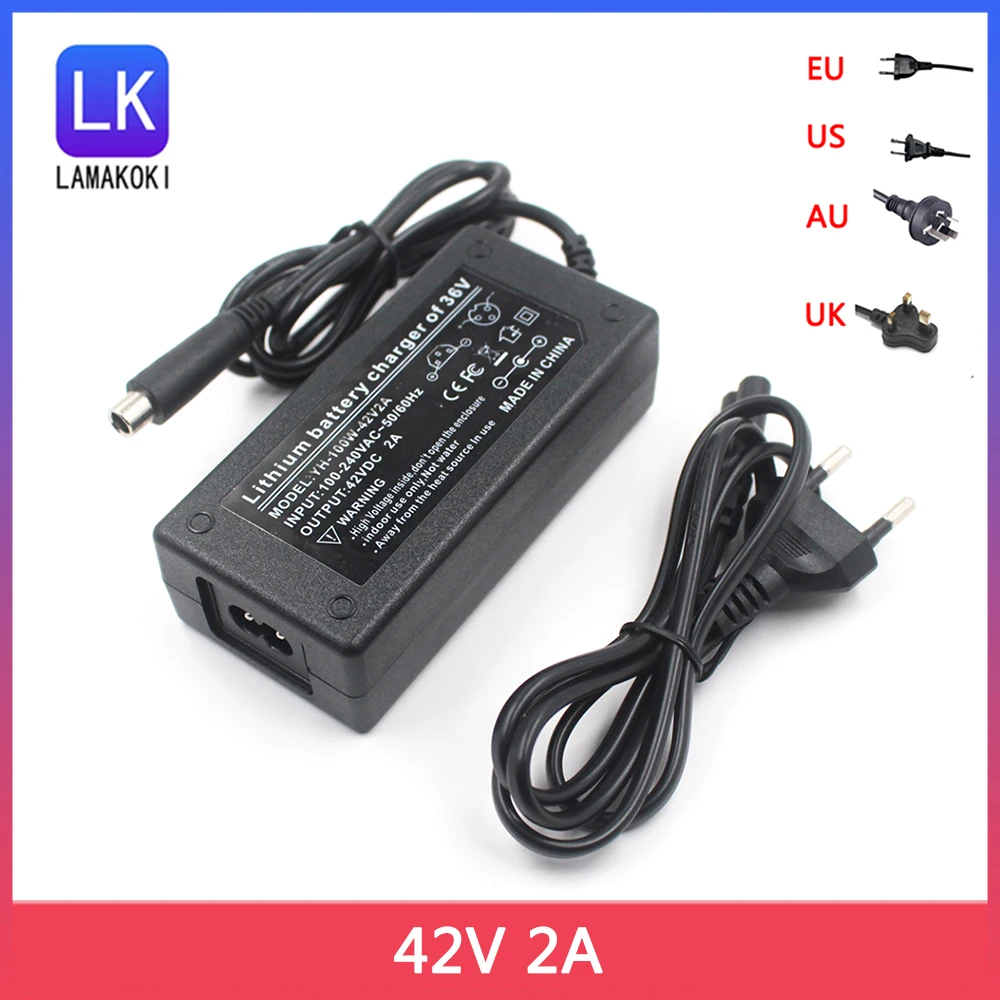 42V 2A Scooter charger Battery Charger Power Supply Adapters Use For Xiaomi Mijia M365 Electric Skateboard Accessories | Обустройство