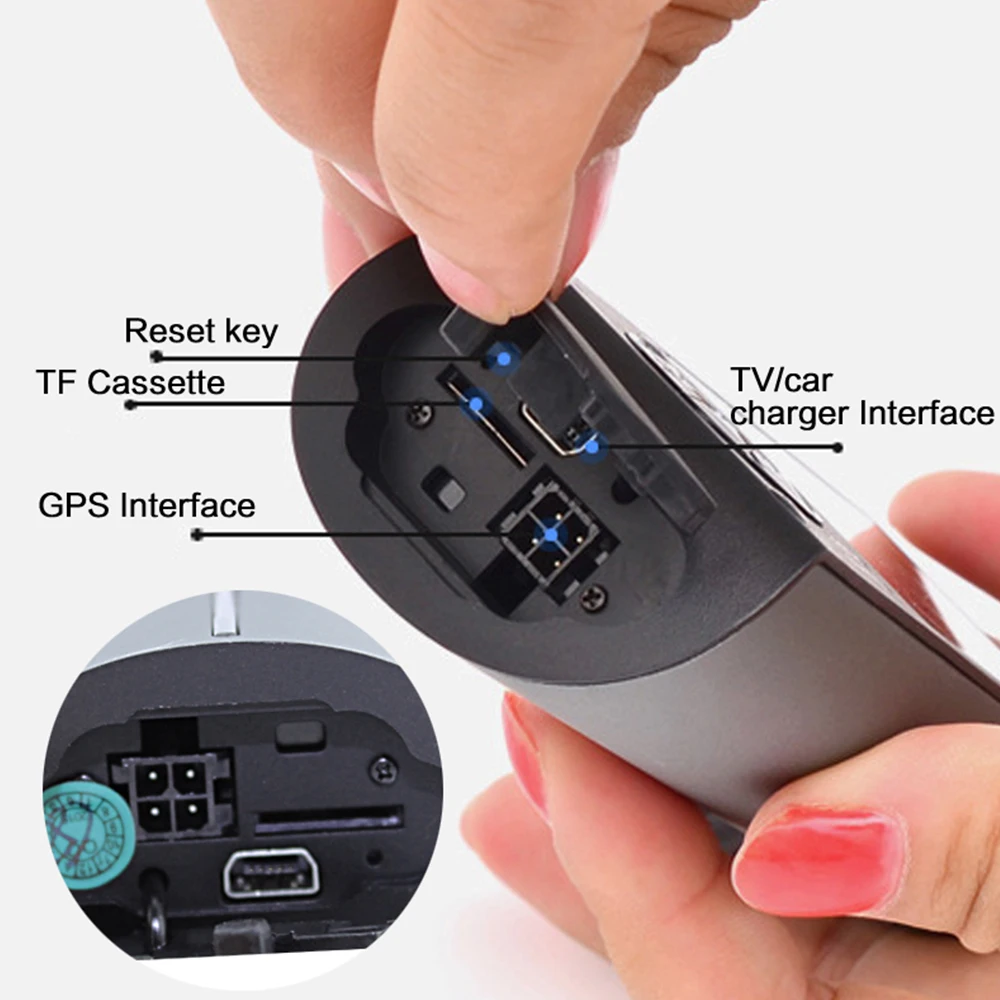 DVR Dash Camera 2.7'' Vehicle Car Drive Video Recorder Cam AVI G-Sensor GPS Dual Lens Wide Angle X3