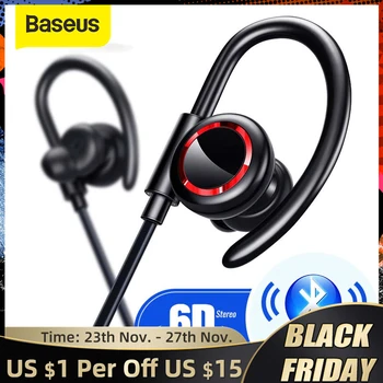 

Baseus S17 Bluetooth 5.0 Earphones Wireless Headphones Blutooth Earphone Handsfree Headphone Sports Earbuds Gaming Headset Phone