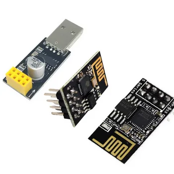 

ESP01 Programmer Adapter UART ESP-01 Adaptater ESP8266 USB to ESP8266 Serial Wireless Wifi Developent Board Module