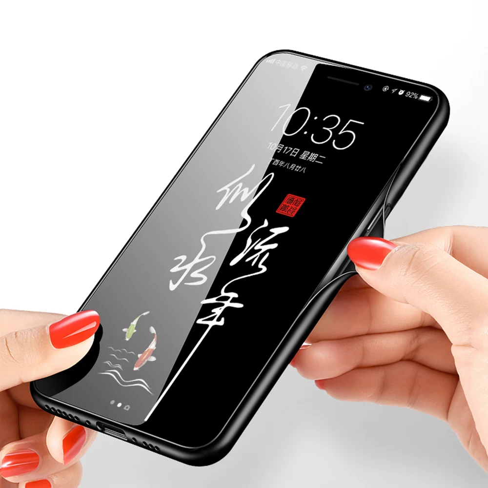 Ciciber чехол для телефона для iphone XR X 7 8 6 6s Plus чехол для iphone 11 Pro XS Max Dragon Ball Goku закаленное стекло чехол Funda Coque