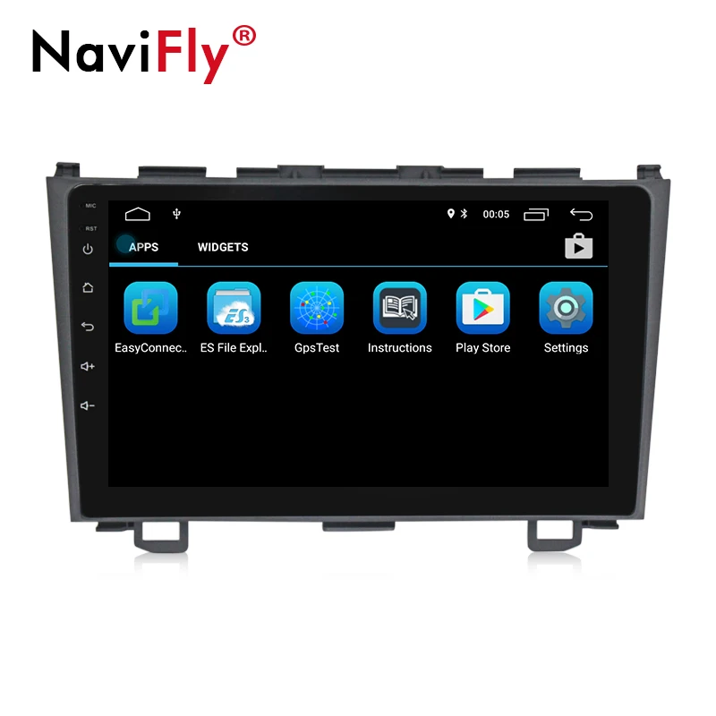 Perfect NaviFly Android 8.1 Car GPS Navigation for Honda CRV CR-V 2007-2011 Multimedia player Video Stereo FM Autoradio BT Wifi Map RDS 2