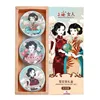 3pcs SHANGHAI Foundation Cream Peony Essential Oil Vanishing Brighten Soothing Moisturizing Hydrating Face Day Cream Xmas Gift 1