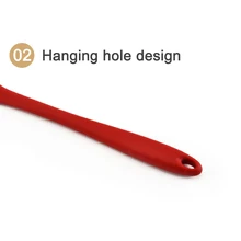 Силиконовая суповая ложка высокотемпературная устойчивая с длинной ручкой Совок Кухонные принадлежности AUG889