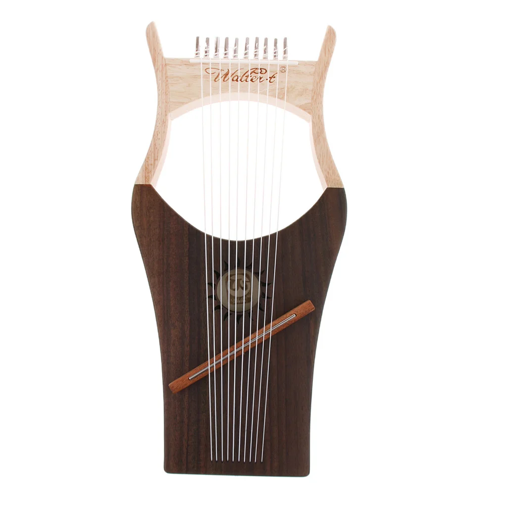 

Finest 10-string Lyre Harp Musical Instrument for Children Adults