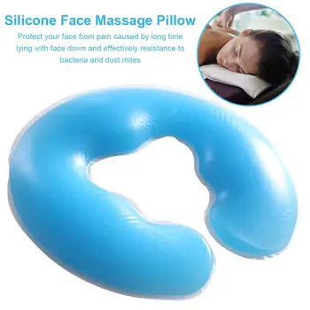 

New Silicone Face Massage Pillow Body Relax Massage Face SPA Beauty Salon Care Pillow Pad Reusable And Washable
