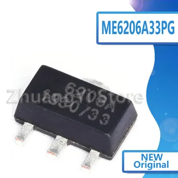 

100pcs/lot New ME6206 ME6206A33PG SOT-89 Step-Down Regulator Chip