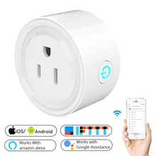 Smart Home Plug Wireless WIFI Remote Control US Socket Voice Control Smart Power Socket Work With Alexa Google Home Smart Home Plug Wireless WIFI Remote Control US Socket Voice Control Smart Power Socket Work With Alexa Google Home
