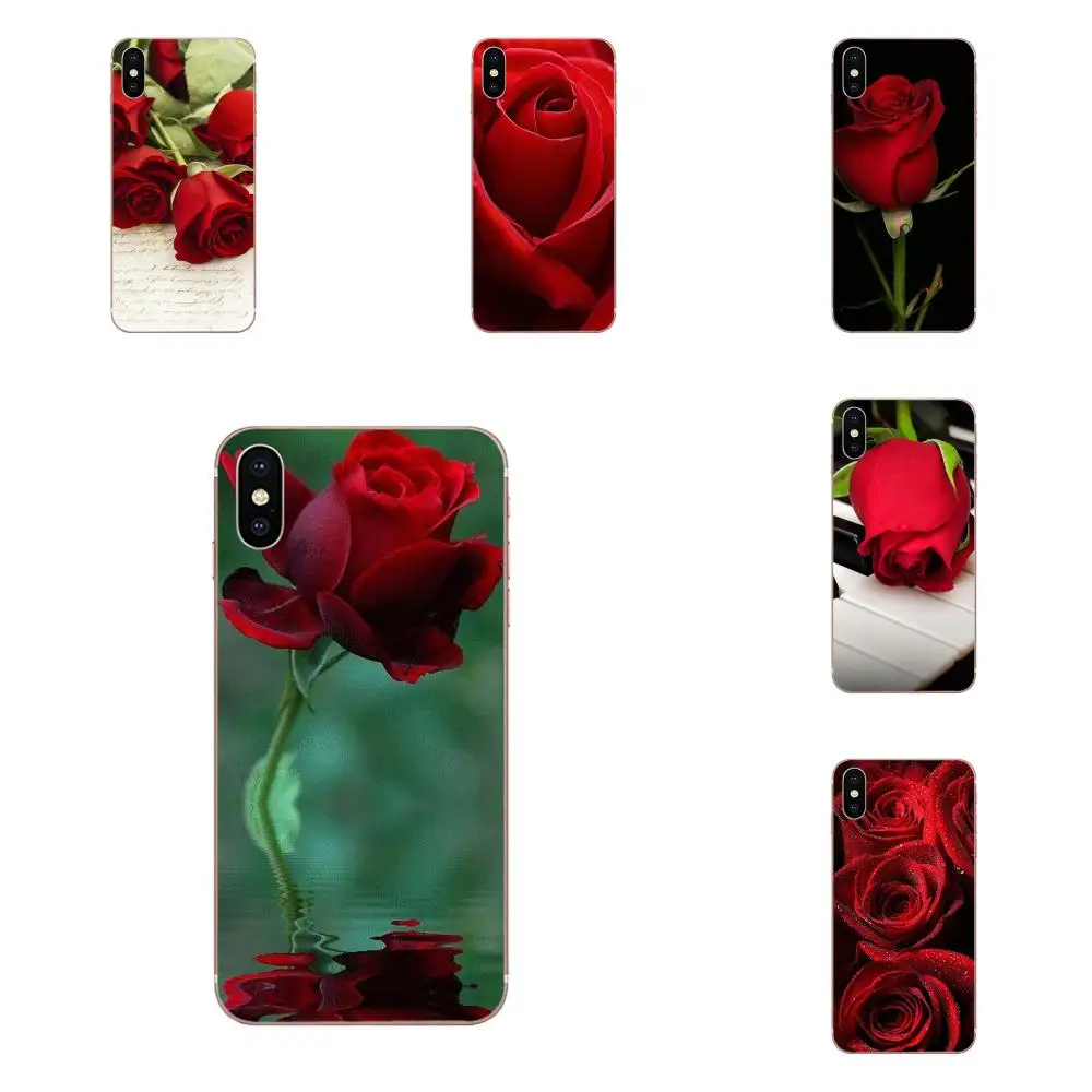 For Huawei Honor Nova Note 5 5I 8A 8X 10 Pro 9X Moto G G2 G3 G4 G5 G6 G7 Plus Soft V Vendetta Red Roses | Мобильные телефоны и