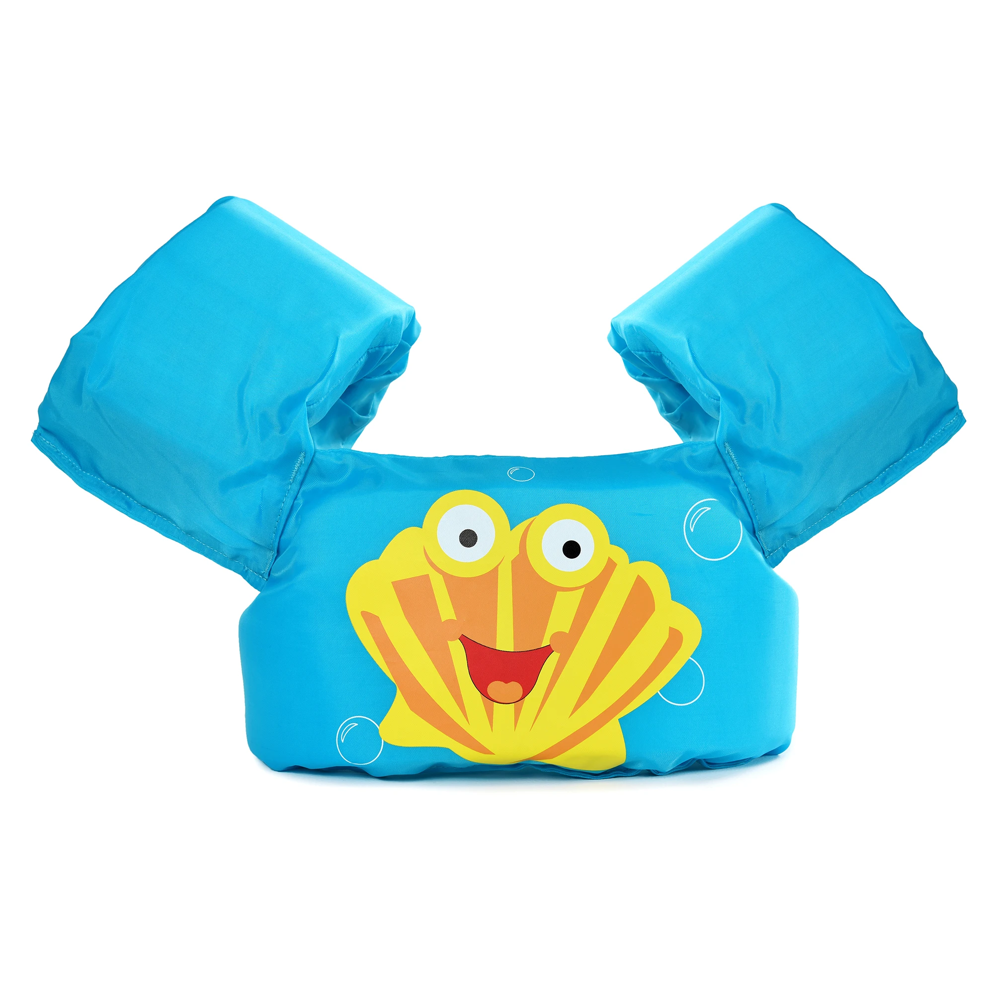 Flowdodo Life Jacket Toddler Swim Floaties Kids Puddle Jumper Pool Float Vest Arm Ring For Baby