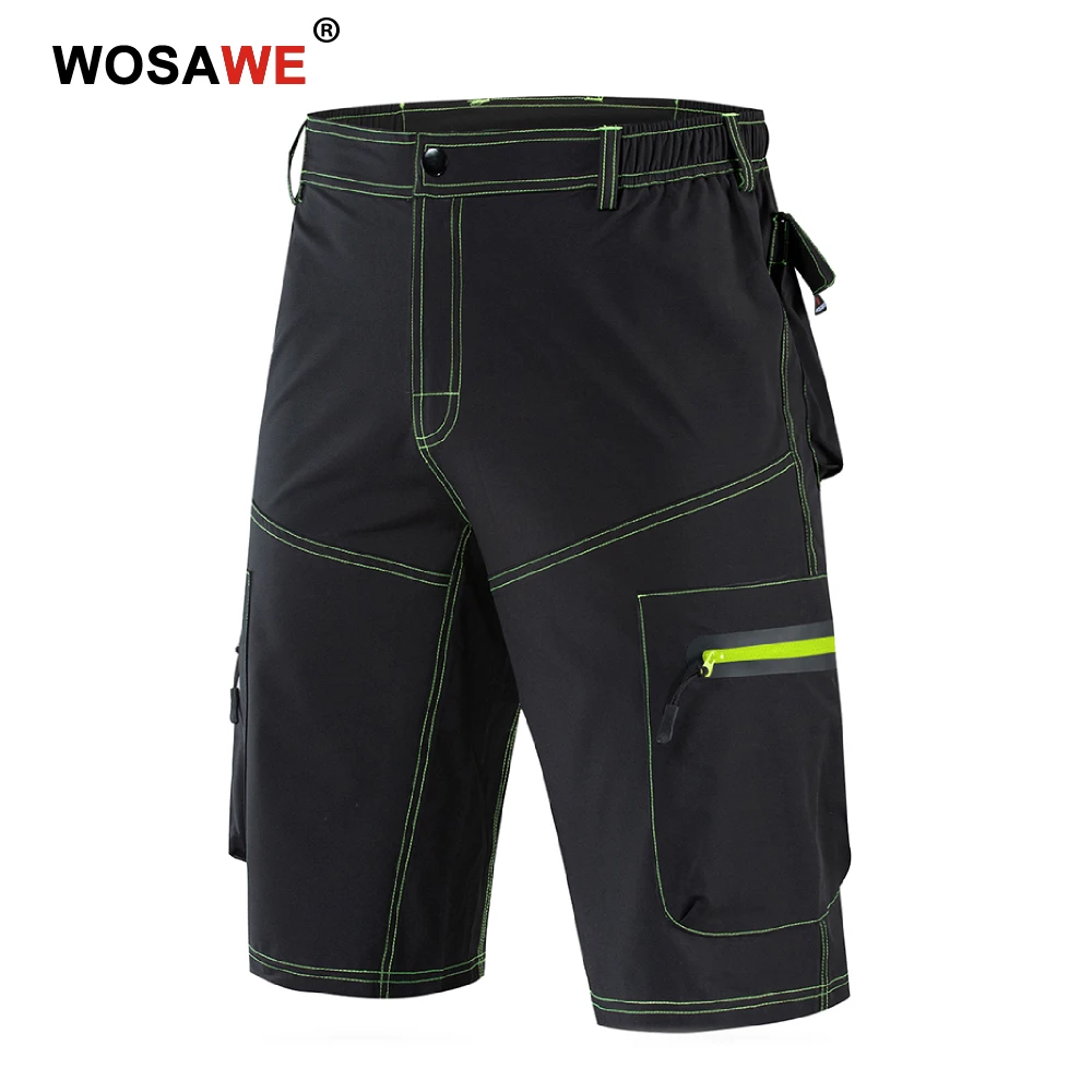 WOSAWE новые мужские брюки для мотокросса свободные шорты езды на мотоцикле MTB Enduro