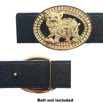 

Luxury Animal Icon Buckle for Belt Metal Accessories for Men's Belts