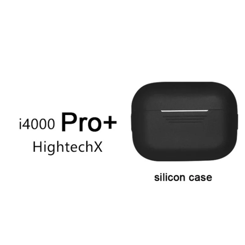 I4000 Pro HightechX edition TWS auriculares inalablicos Bluetooth auriculares bajos 8D auriculares Pk pro i60 i500 i1000 i9000 - Цвет: i4000pro kit black