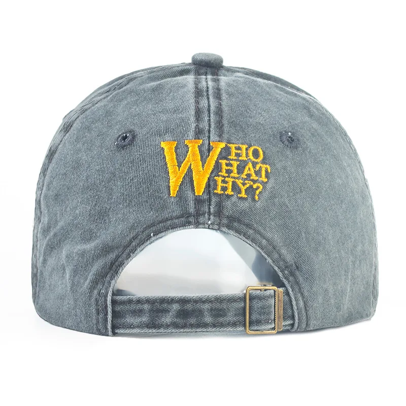 Хлопчатобумажные вышитые буквы W бейсбольная Кепка Snapback Кепка s Bone casquette шляпа Distressed носить облегающие шляпы для мужчин на заказ шляпы