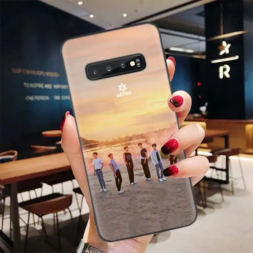 Astro Kpop музыка банк черный чехол для samsung Galaxy A50S A10S A20S A10 A20E A30 A40 A50 A70 M40 M30S A80 чехол для телефона