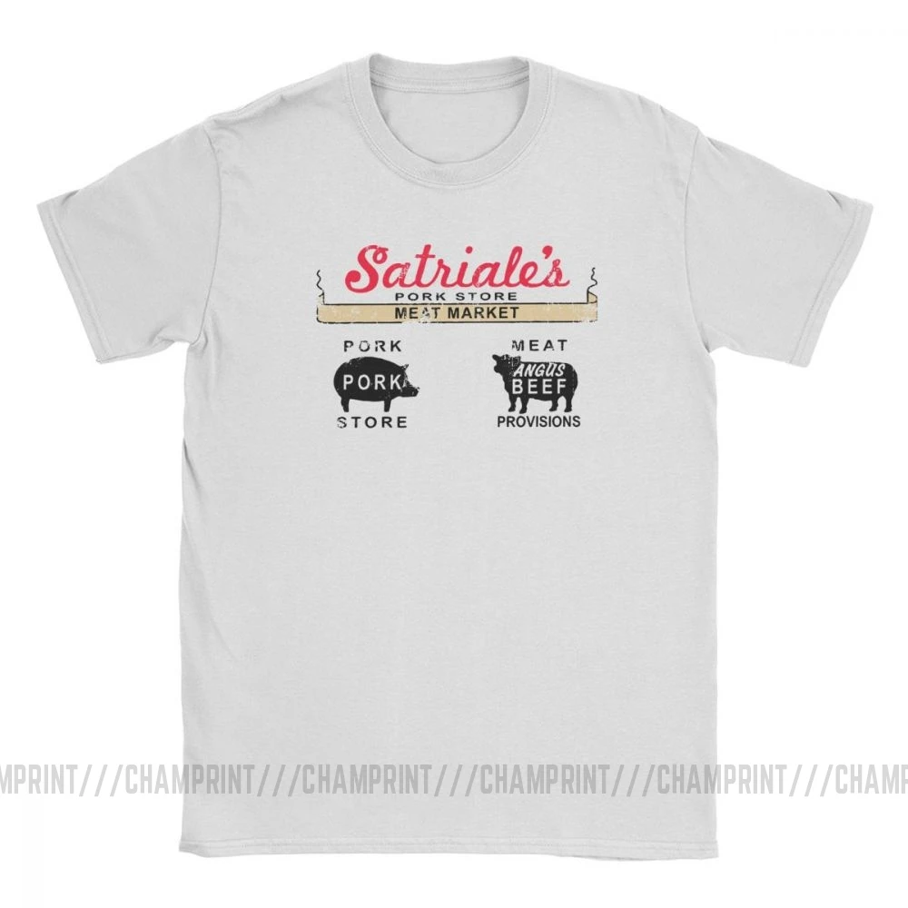 Satriale's Distressed The Sopranos мужские футболки Crime Drama сериал Bada Bing Tony футболка с коротким рукавом футболки из хлопка