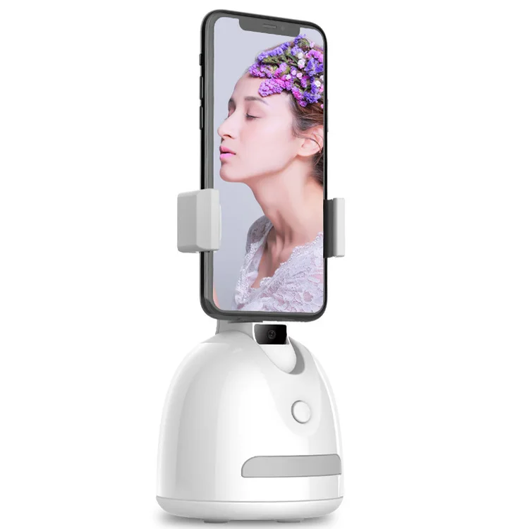 360 &deg; rotation intelligent follow object tracking camera AI face recognition photo live Gimbals