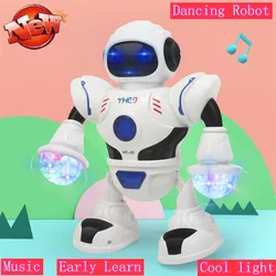 Robot de danse spatial intelligent électronique, peut danser de la musique avec lumière LED Cool, jouet d'astronaute, meilleur ami pour garçon et fille, jouet pour enfant 
