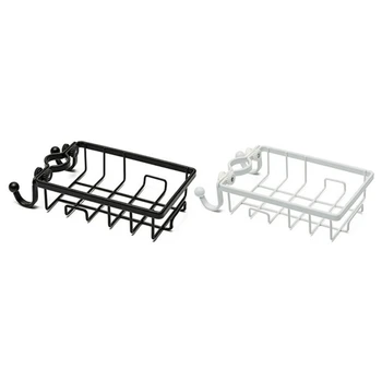 

Kitchen Faucet Sponge Holder, Storage Rack Hanging Sink Organizer for Soap Sponge Brush Scrubber Sink Caddy Organizer