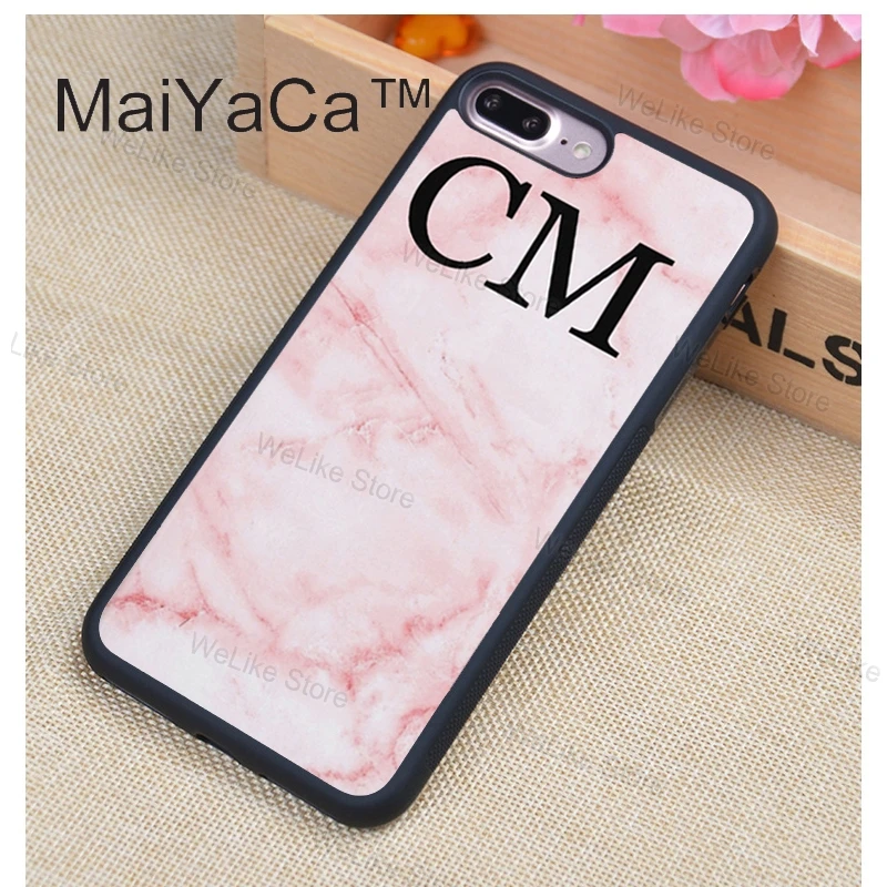 Custom Name Initial Marble