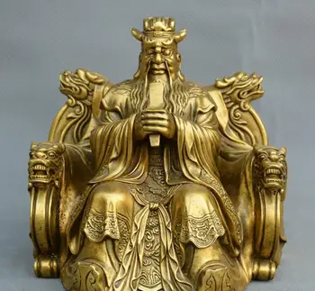 

Chinese fengshui old Bronze Dragon King of the four Seas Bodhisattva Statue